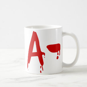 Blood Group A- Negative #Horror Hospital Coffee Mug