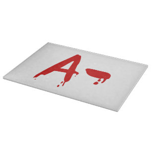 Blood Group A- Negative #Horror Hospital Cutting Board