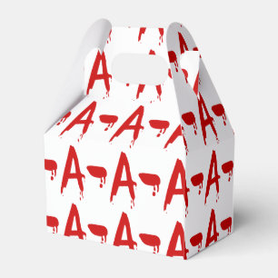 Blood Group A- Negative #Horror Hospital Favour Box