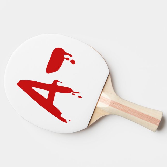 Blood Group A- Negative #Horror Hospital Ping Pong Paddle (Side)