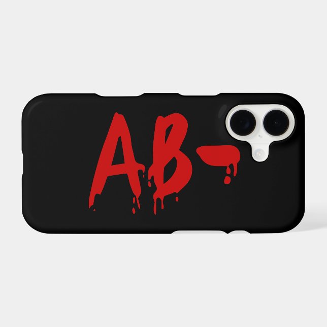 Blood Group AB- Negative #Horror Hospital (Back (Horizontal))