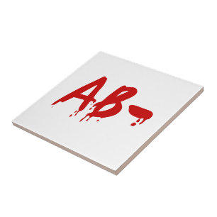 Blood Group AB- Negative #Horror Hospital Tile