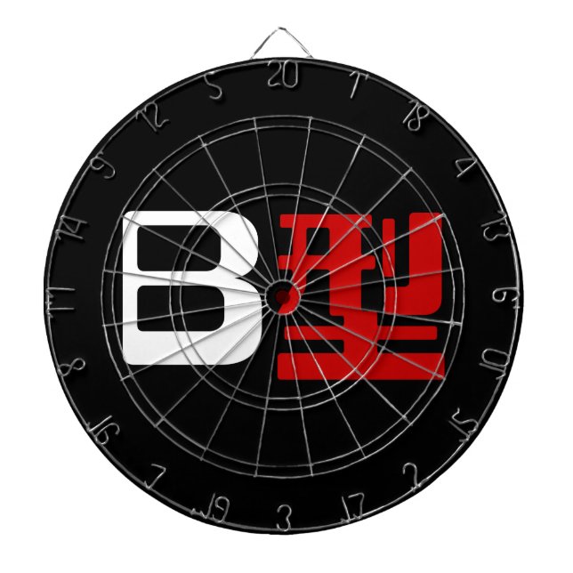 Blood Group B Japanese Kanji Dartboard (Front)