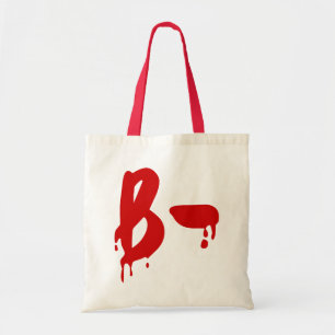 Blood Group B- Negative #Horror Hospital Tote Bag