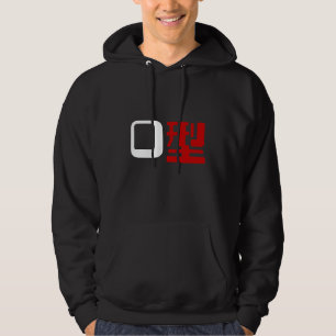 Blood Group O Japanese Kanji Hoodie