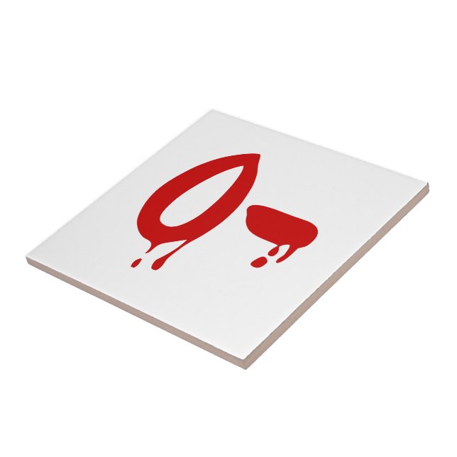 Blood Group O- Negative #Horror Hospital Tile (Side)