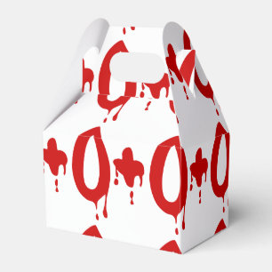 Blood Group O+ Positive #Horror Hospital Favour Box