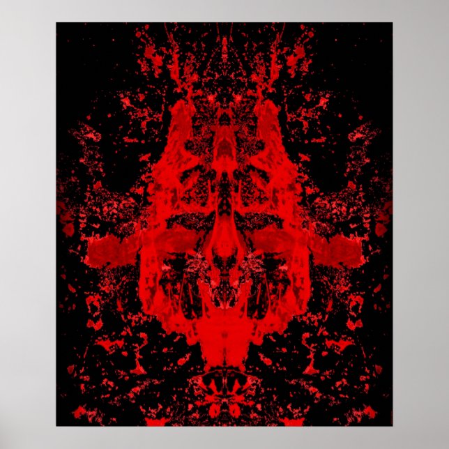 Blood King Mask of Horror Poster (Front)