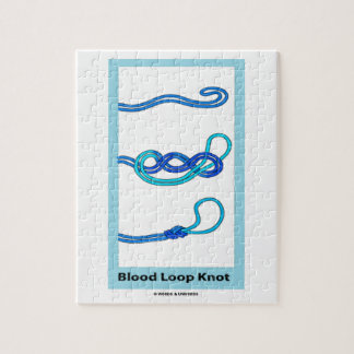 Blood Loop Knot (Knotology Knot Instruction) Jigsaw Puzzle