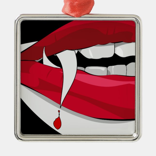 Blood Lust Metal Tree Decoration (Front)