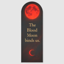 Blood Moon Book 1 Bookmark