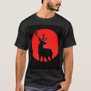 Blood Moon Deer T-Shirt