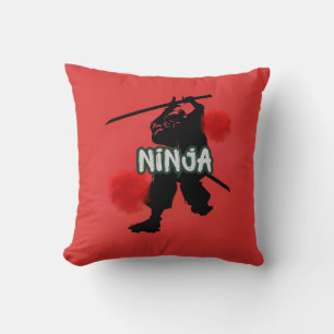 Blood Moon Ninja Cushion