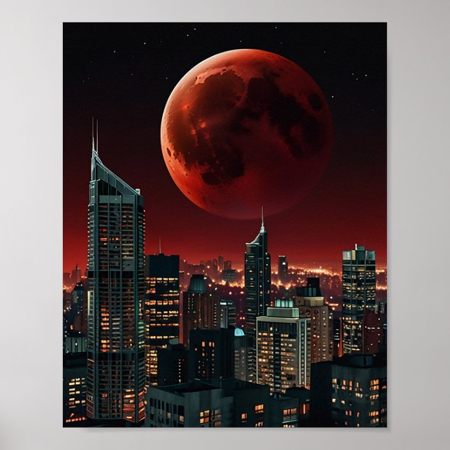 BLOOD MOON POSTER (Front)