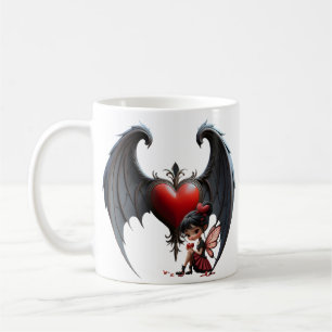 Blood Moon Valentine Fairy Coffee Mug