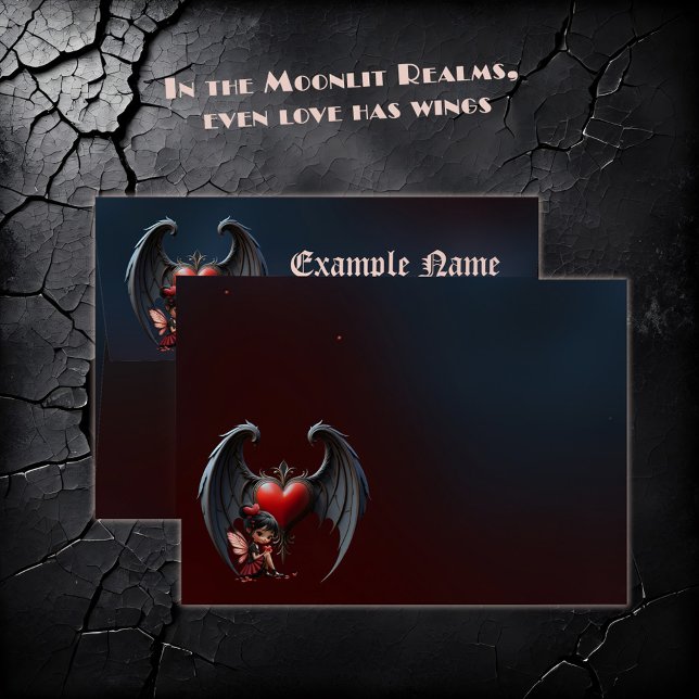 Blood Moon Valentine Fairy  Envelope (Creator Uploaded)