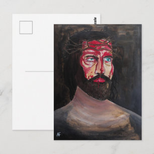 Blood of Christ Painting by Alfred Fox Postcard