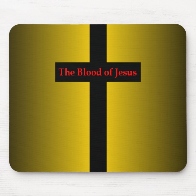 Blood of Jesus Mousepad (Front)