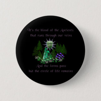 Blood Of The Ancients 6 Cm Round Badge