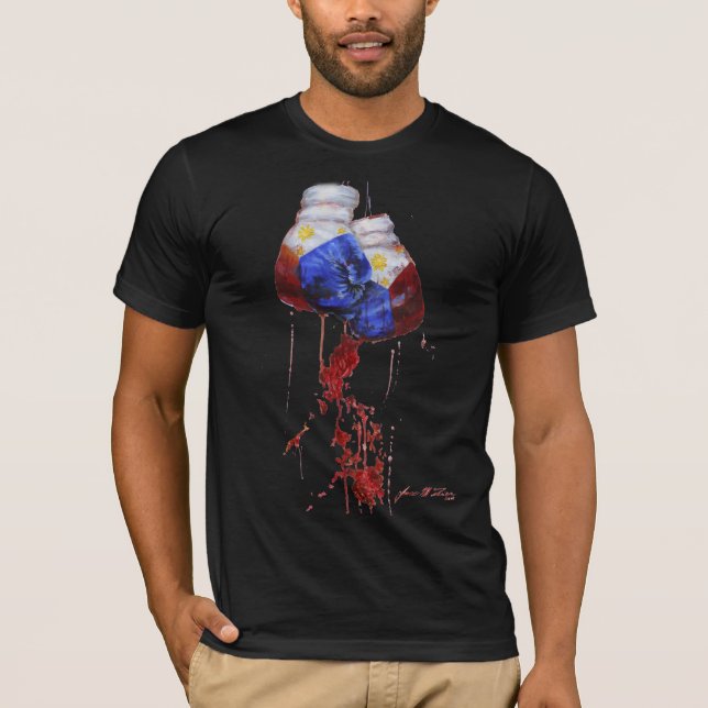 Blood of the Filipino Warrior Dark T-Shirt (Front)