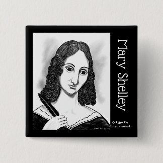 Blood On The Moon | Mary Shelley 15 Cm Square Badge