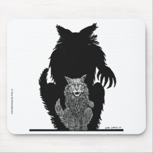Blood On The Moon The Grimalkin Mouse Mat