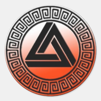 Blood Orange Logo Sticker