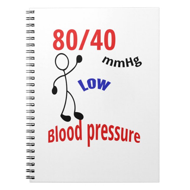 blood pressure,Healthy, Notebook (Front)