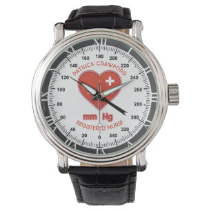 Blood Pressure Monitor Nurse Doctor Health Care Watch