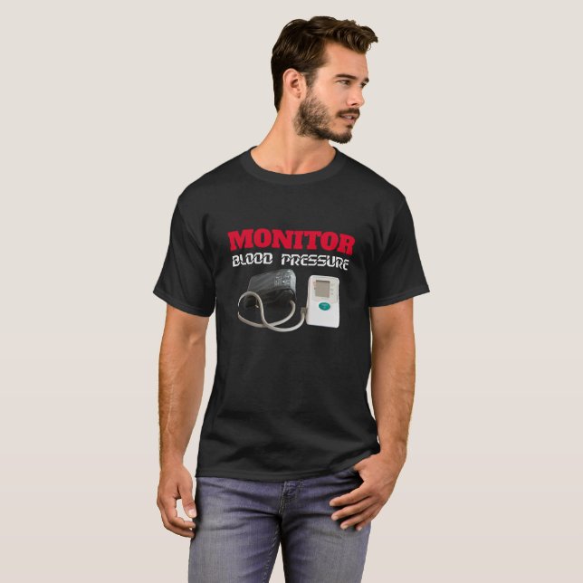 Blood pressure monitoring T-Shirt (Front Full)