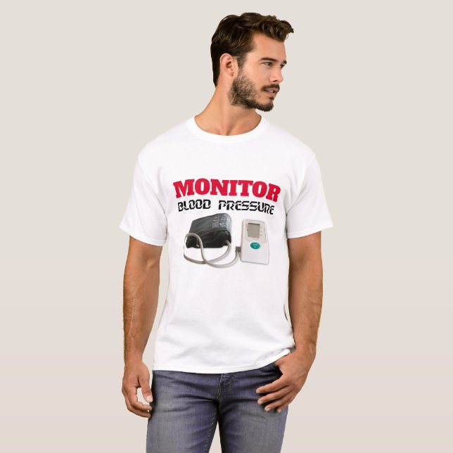 Blood pressure monitoring T-Shirt (Front Full)