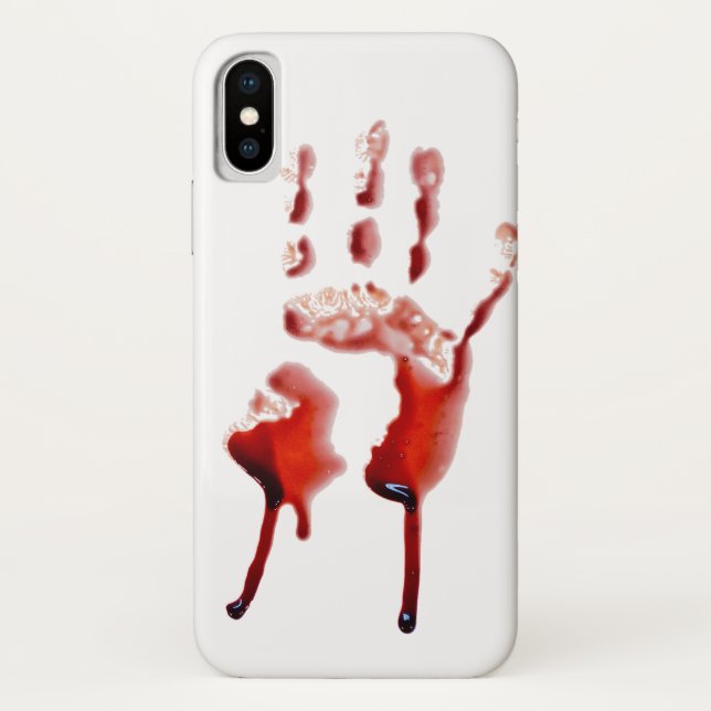 Blood print Case-Mate iPhone case (Back)