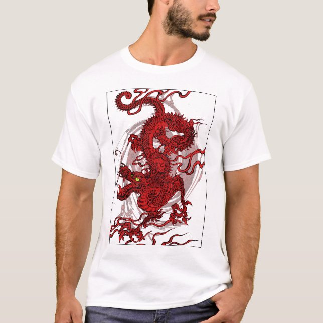 Blood Red Dragon T-Shirt (Front)