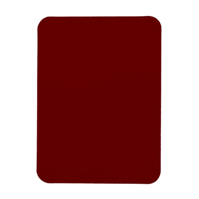 Blood Red Photo Magnet (Vertical)