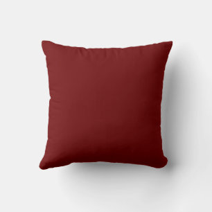 Blood Red Solid Blank Colour Cushion