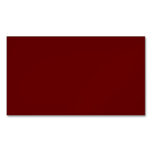 Blood red (solid colour)   	Magnetic business card