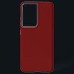 Blood red (solid colour)   samsung galaxy case<br><div class="desc">Blood red (solid colour)</div>
