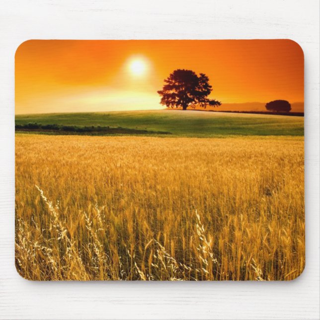 Blood-Red Sunset Mouse Mat (Front)