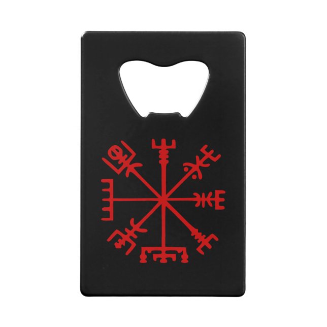 Blood Red Vegvísir (Viking Compass) (Front)