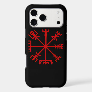 Blood Red Vegvísir (Viking Compass)
