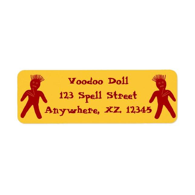 Blood Red Voodoo Doll (Front)