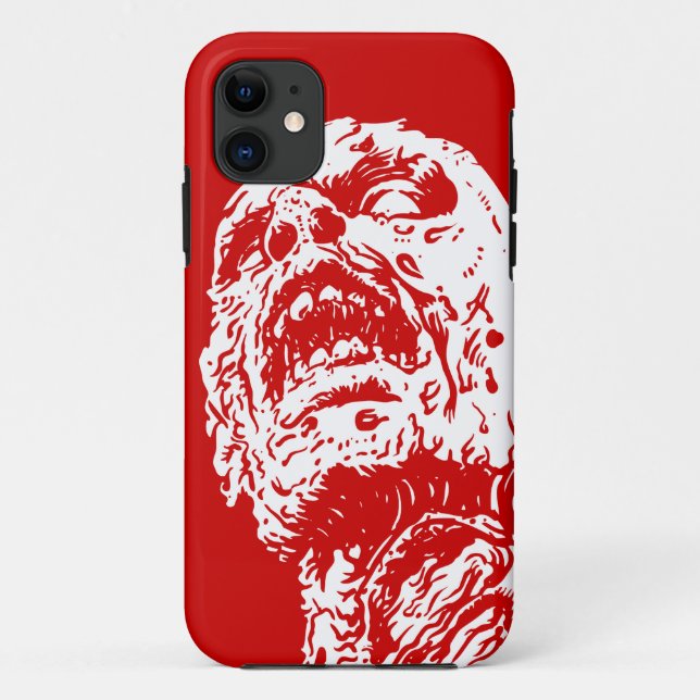 Blood Red Zombie iPhone 5  Case Sleeve (Back)