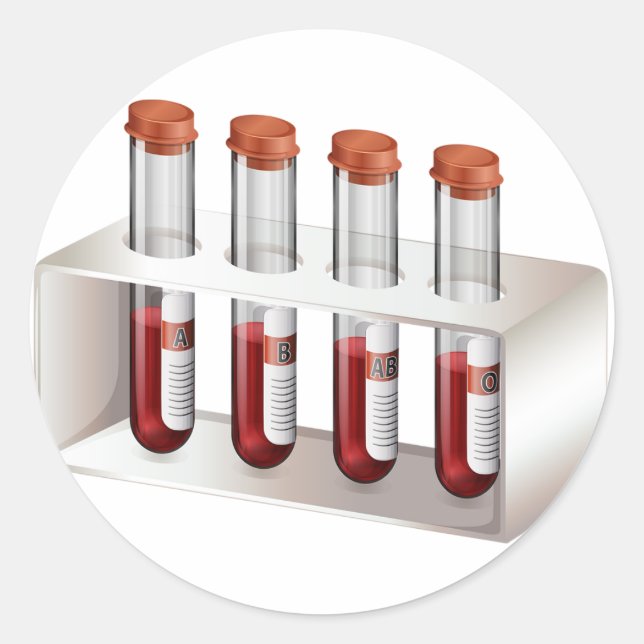 Blood Samples Stickers (Front)
