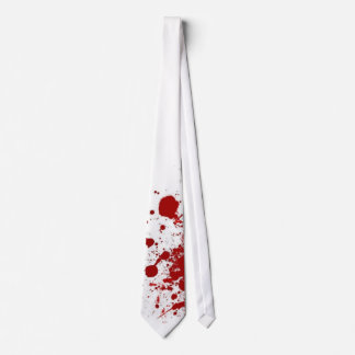 Blood Spattered Tie
