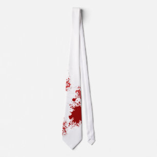 Blood Spattered Tie