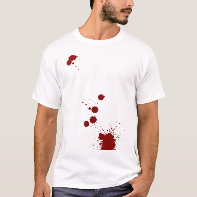 Blood Splatter Analyst T-Shirt (Front)