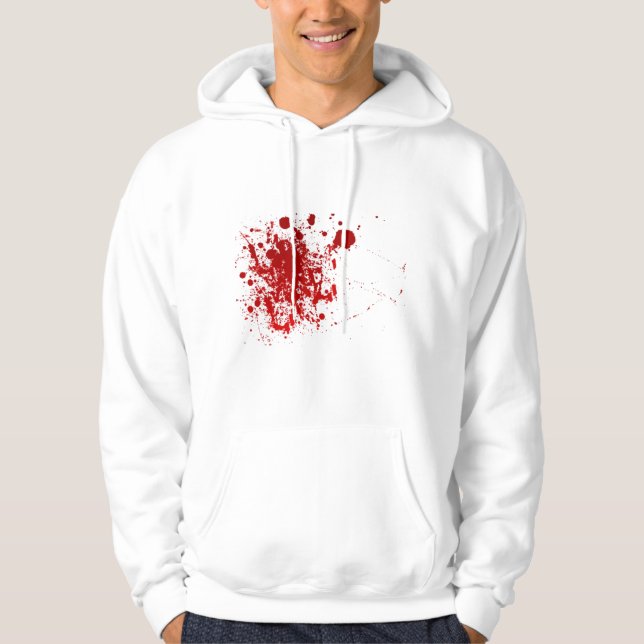 Blood Splatter Hoodie (Front)