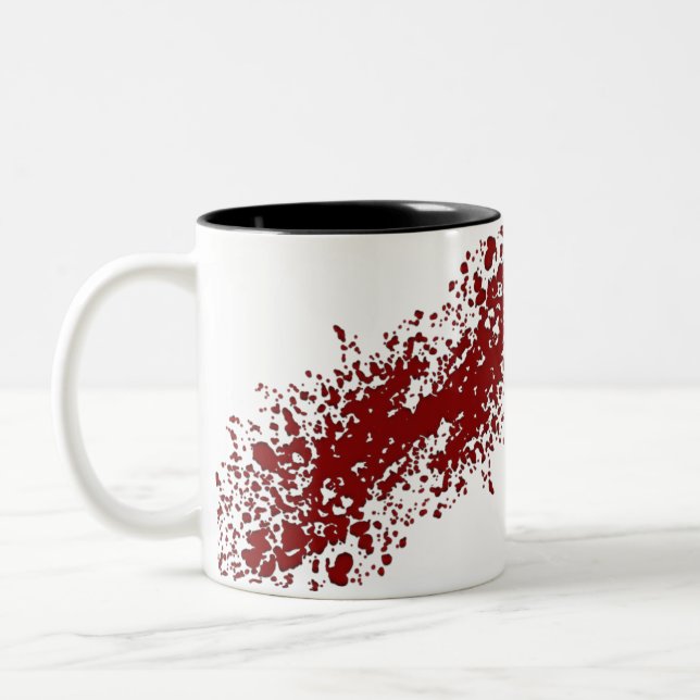 Blood Splatter Mug (Left)