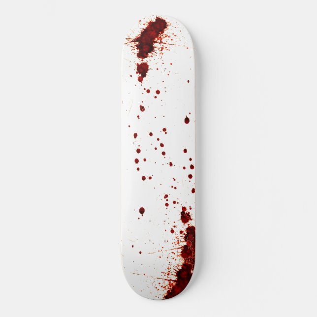 Blood Splatter on the Wall Skateboard (Front)