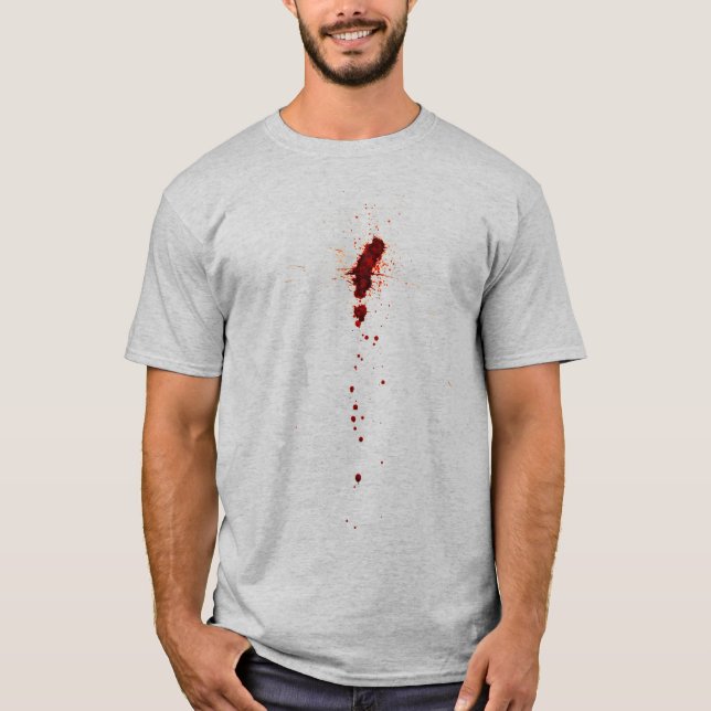 Blood Splatter on the Wall T-Shirt (Front)